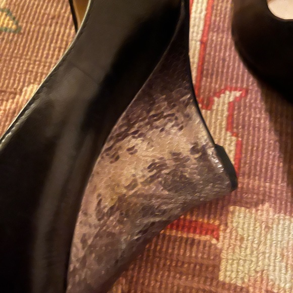Nine West Snakeskin Pattern Wedges. Size 7  Super Sexy Shoes! - Picture 6 of 16